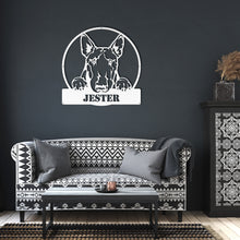 Load image into Gallery viewer, Bull Terrier Metal Wall Art
