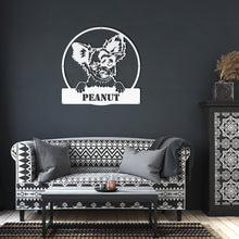 Load image into Gallery viewer, Chihuahua Metal Wall Art
