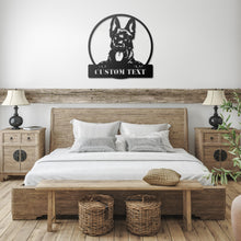 Load image into Gallery viewer, Dutch Shepherd Metal Wall Art
