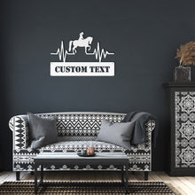 Load image into Gallery viewer, Horse Riding Lover Metal Wall Art
