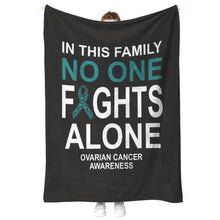 Load image into Gallery viewer, Ovarian Cancer Awareness Blanket
