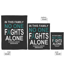 Load image into Gallery viewer, Ovarian Cancer Awareness Blanket
