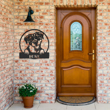 Load image into Gallery viewer, Pit Bull Metal Wall Art
