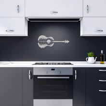 Load image into Gallery viewer, Reflection Guitar Metal Wall Art

