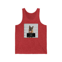 Load image into Gallery viewer, Personalized Pet Crime Mugshot - Tank Top
