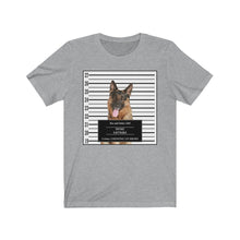 Load image into Gallery viewer, Personalized Pet Crime Mugshot - T-Shirt
