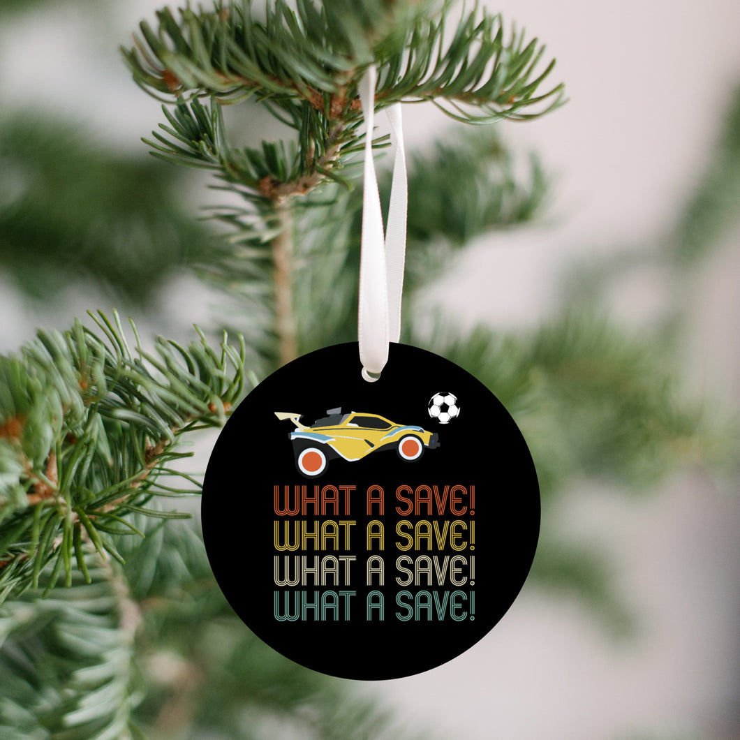 What A Save Christmas Ornament