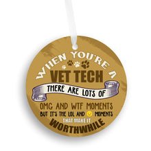 Load image into Gallery viewer, Vet Tech OMG Christmas Ornament
