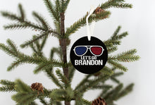 Load image into Gallery viewer, Let&#39;s Go Brandon American Flag Sunglasses Christmas Ornament - Get 30% OFF + FREE Shipping When You Order 10 Or More
