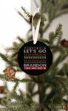 Load image into Gallery viewer, Let&#39;s Go Brandon Classic Ugly Sweater Christmas Ornament - Get 30% OFF + FREE Shipping When You Order 10 Or More
