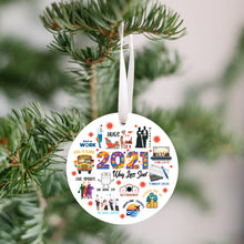 Load image into Gallery viewer, 2021 Way Less Sad Christmas Ornament - Get 30% OFF + FREE Shipping When You Order 10 Or More
