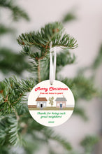 Load image into Gallery viewer, 2021 Merry Christmas From Our House to Yours Christmas Ornament - Get 30% OFF + FREE Shipping When You Order 10 Or More
