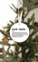 Load image into Gallery viewer, Work Bestie Coworker Christmas Ornament - Get 30% OFF + FREE Shipping When You Order 10 Or More
