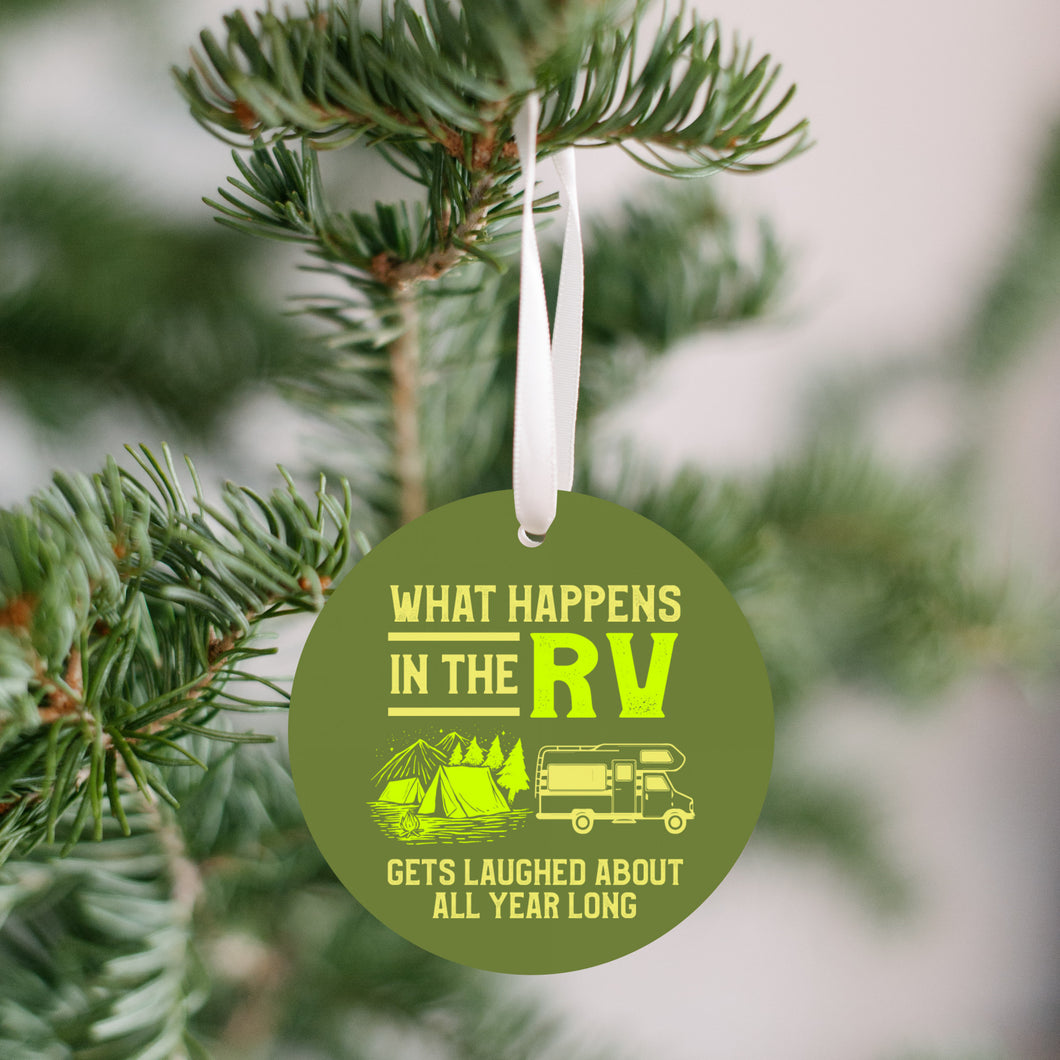 What Happens In The RV Christmas Ornament - Get 30% OFF + FREE Shipping When You Order 10 Or More