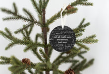 Load image into Gallery viewer, Not All Puns Math Teacher Ornament - Get 30% OFF + FREE Shipping When You Order 10 Or More
