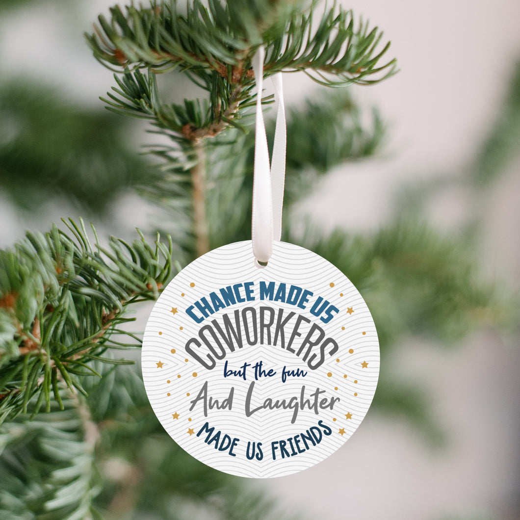 Coworkers By Chance Christmas Ornament - Get 30% OFF + FREE Shipping When You Order 10 Or More