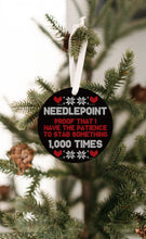 Load image into Gallery viewer, Needle Point Christmas Ornament - Get 30% OFF + FREE Shipping When You Order 10 Or More
