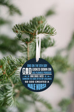 Load image into Gallery viewer, On The 8th Day Male Nurse Christmas Ornament - Get 30% OFF + FREE Shipping When You Order 10 Or More
