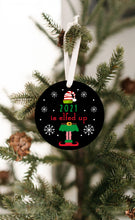 Load image into Gallery viewer, 2021 Elfed Up Christmas Ornament - Get 30% OFF + FREE Shipping When You Order 10 Or More
