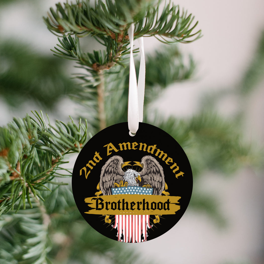 2nd Amendment Brotherhood Christmas Ornament - Get 30% OFF + FREE Shipping When You Order 10 Or More