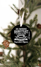 Load image into Gallery viewer, An Awesome Hairstylist Christmas Ornament - Get 30% OFF + FREE Shipping When You Order 10 Or More
