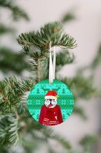 Load image into Gallery viewer, Bulldog Christmas Ornament - Get 30% OFF + FREE Shipping When You Order 10 Or More
