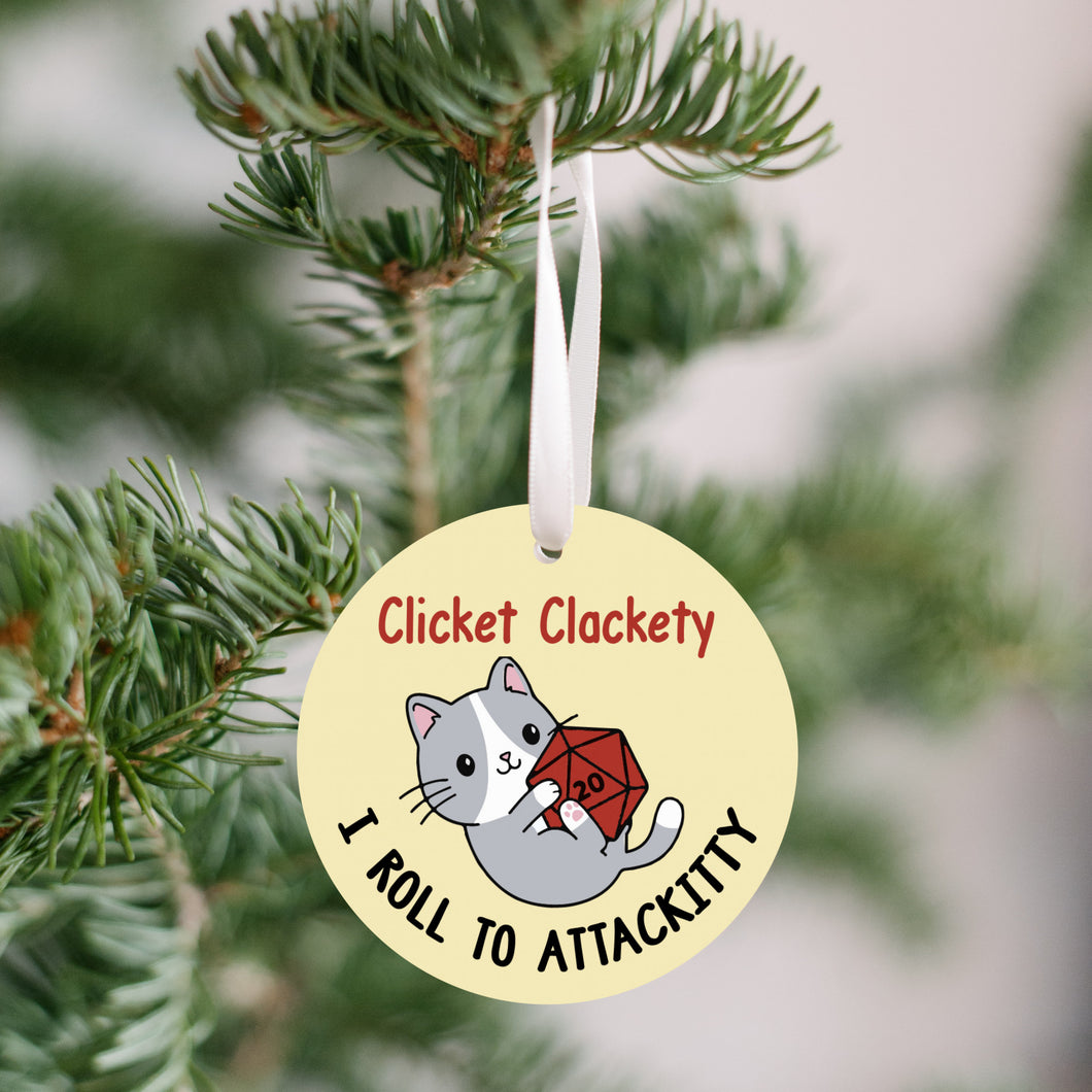 Clickety Clackety Christmas Ornament - Get 30% OFF + FREE Shipping When You Order 10 Or More