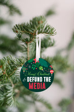 Load image into Gallery viewer, Defund The Media Christmas Ornament - Get 30% OFF + FREE Shipping When You Order 10 Or More
