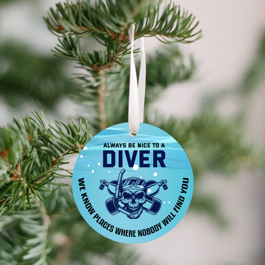 Divers Know Where To Bury You Christmas Ornament - Get 30% OFF + FREE Shipping When You Order 10 Or More