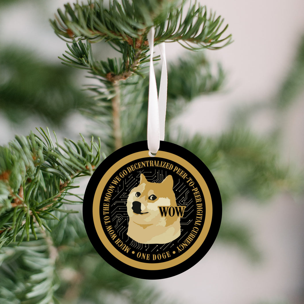 Doge Christmas Ornament - Get 30% OFF + FREE Shipping When You Order 10 Or More