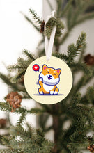 Load image into Gallery viewer, Doge Kawaii Gaming Christmas Ornament - Get 30% OFF + FREE Shipping When You Order 10 Or More
