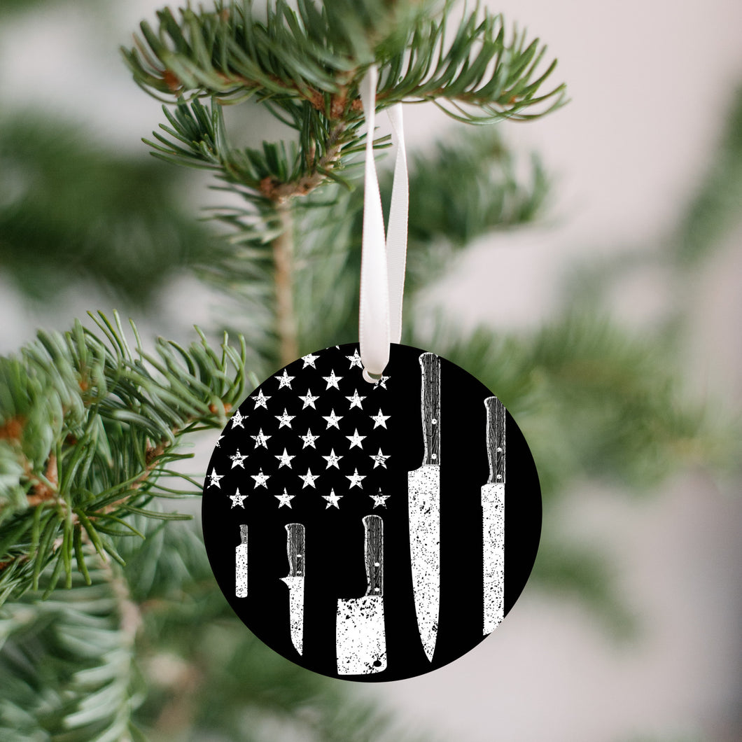 Chef Flag Christmas Ornament - Get 30% OFF + FREE Shipping When You Order 10 Or More