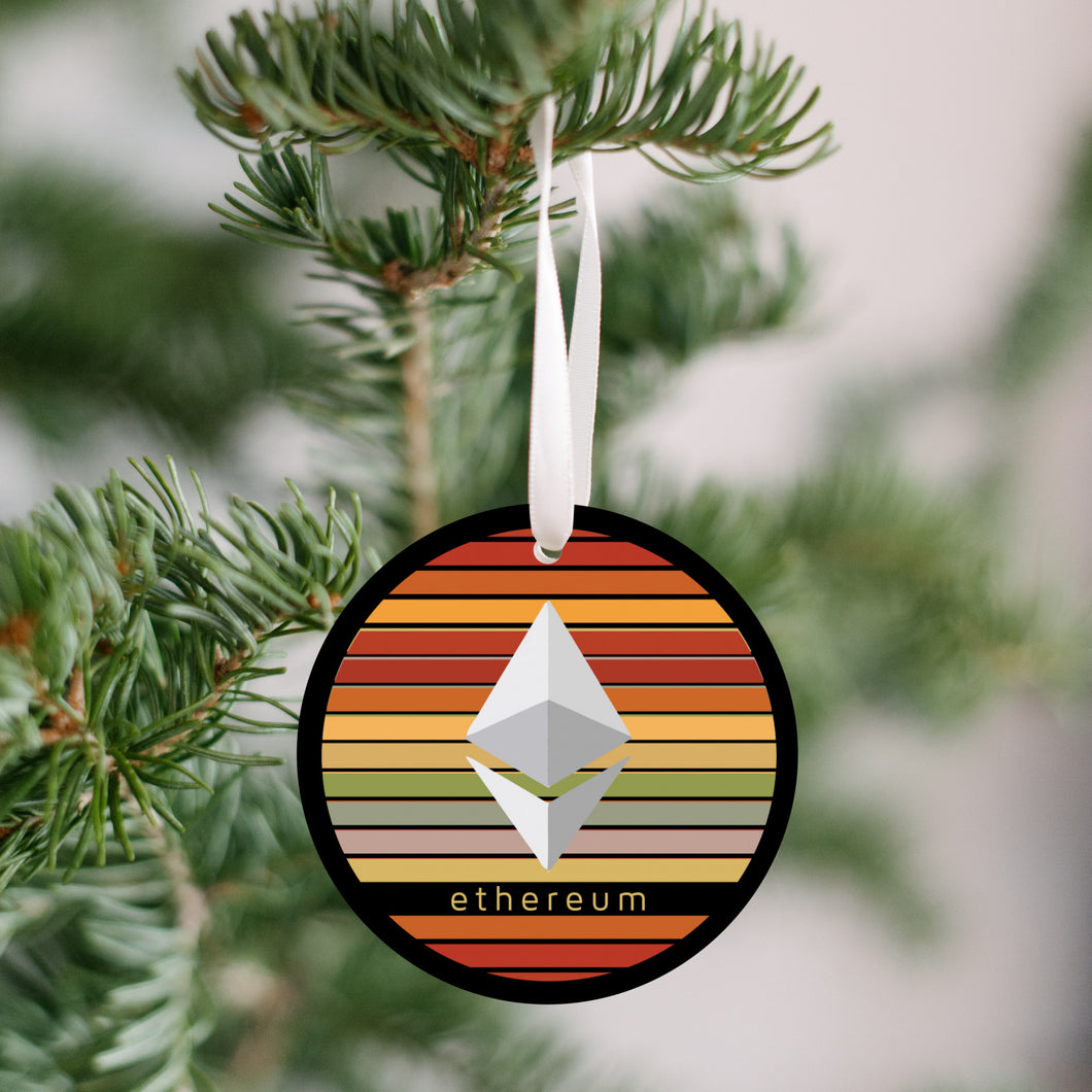 Ethereum Christmas Ornament - Get 30% OFF + FREE Shipping When You Order 10 Or More