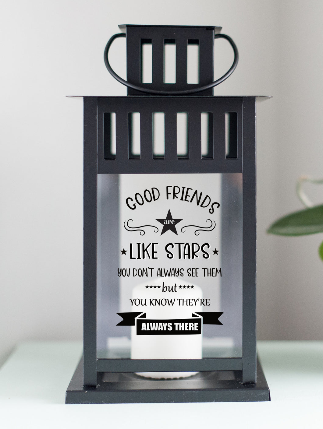 Good Friends Are Like Stars Black Lantern