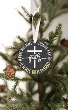 Load image into Gallery viewer, Faith Makes Things Possible Christmas Ornament - Get 30% OFF + FREE Shipping When You Order 10 Or More
