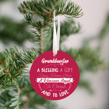 Load image into Gallery viewer, Grandma - Granddaughter Christmas Ornament - Get 30% OFF + FREE Shipping When You Order 10 Or More
