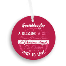 Load image into Gallery viewer, Grandma - Granddaughter Christmas Ornament - Get 30% OFF + FREE Shipping When You Order 10 Or More
