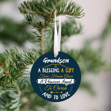 Load image into Gallery viewer, Grandma - Grandson Christmas Ornament - Get 30% OFF + FREE Shipping When You Order 10 Or More
