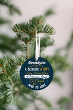 Load image into Gallery viewer, Grandma - Grandson Christmas Ornament - Get 30% OFF + FREE Shipping When You Order 10 Or More
