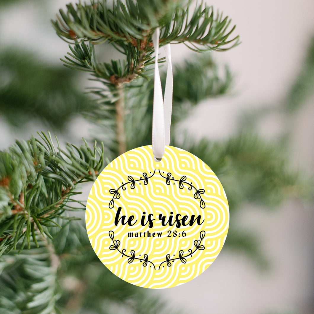 He Is Risen Christmas Ornament - Get 30% OFF + FREE Shipping When You Order 10 Or More