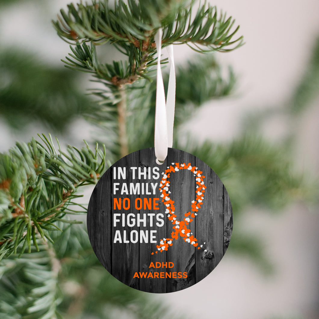 ADHD Awareness Christmas Ornament - Get 30% OFF + FREE Shipping When You Order 10 Or More.