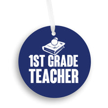 Load image into Gallery viewer, 1st Grade Teacher Christmas Ornament - Get 30% OFF + FREE Shipping When You Order 10 Or More.
