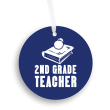 Load image into Gallery viewer, 2nd Grade Teacher Christmas Ornament - Get 30% OFF + FREE Shipping When You Order 10 Or More.
