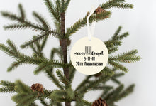 Load image into Gallery viewer, 911 - 20 Year Anniversary Christmas Ornament - Get 30% OFF + FREE Shipping When You Order 10 Or More.
