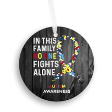 Load image into Gallery viewer, Autism Awareness Christmas Ornament - Get 30% OFF + FREE Shipping When You Order 10 Or More.
