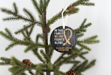 Load image into Gallery viewer, Bladder Cancer Awareness Christmas Ornament - Get 30% OFF + FREE Shipping When You Order 10 Or More.
