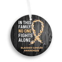 Load image into Gallery viewer, Bladder Cancer Awareness Christmas Ornament - Get 30% OFF + FREE Shipping When You Order 10 Or More.
