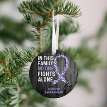 Load image into Gallery viewer, Cancer Awareness Christmas Ornament - Get 30% OFF + FREE Shipping When You Order 10 Or More.
