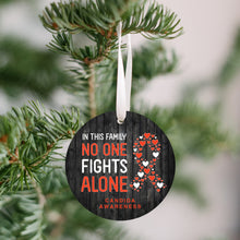 Load image into Gallery viewer, Candida Awareness Christmas Ornament - Get 30% OFF + FREE Shipping When You Order 10 Or More.
