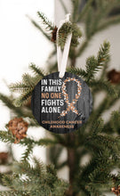 Load image into Gallery viewer, Childhood Cancer Awareness Christmas Ornament - Get 30% OFF + FREE Shipping When You Order 10 Or More.
